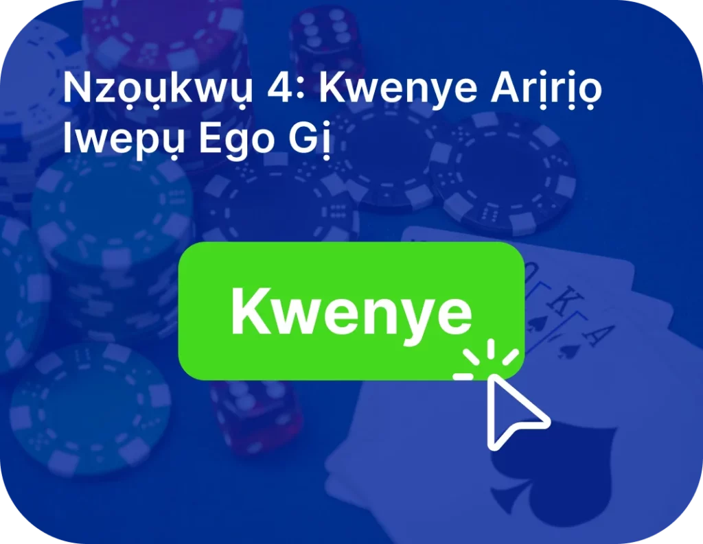 Nzọụkwụ anọ maka ịdọrọ ego na BC.Game