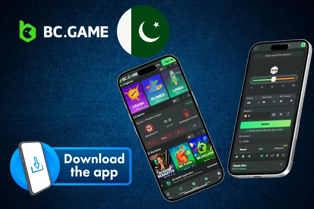BC Game App and Mobile Experience