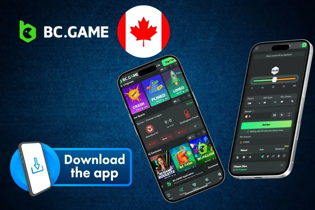 BC Game App and Mobile Experience