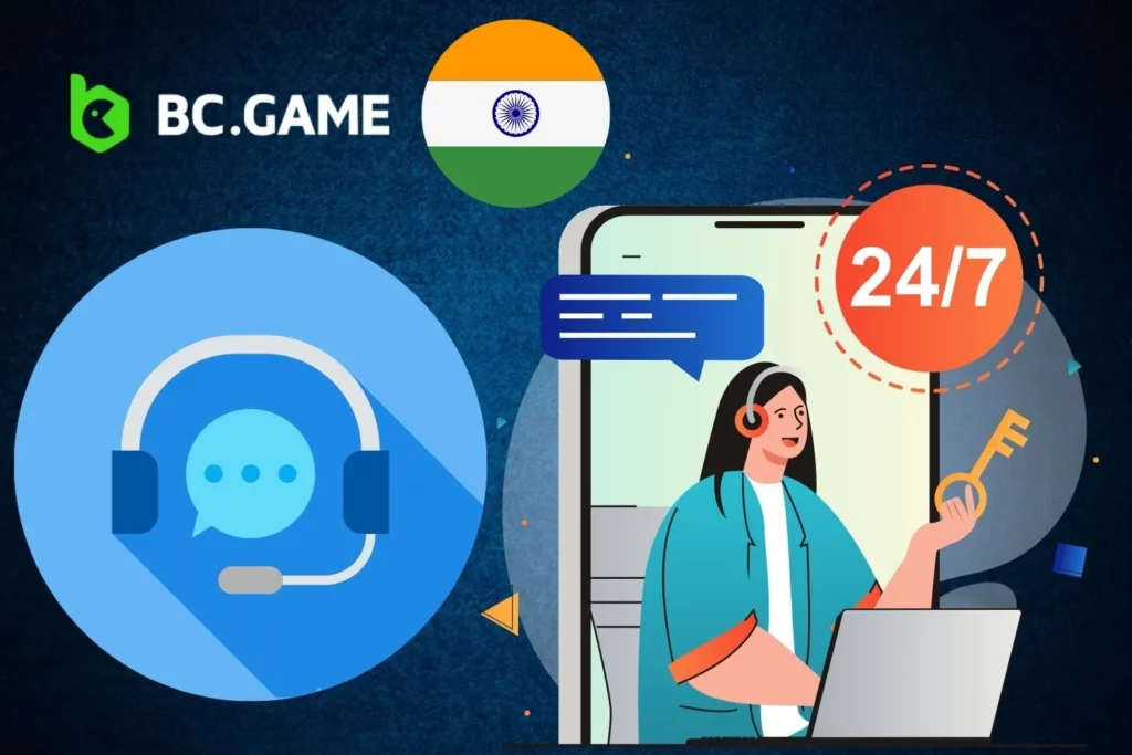 Customer Support for Indian Gamblers at BC Game