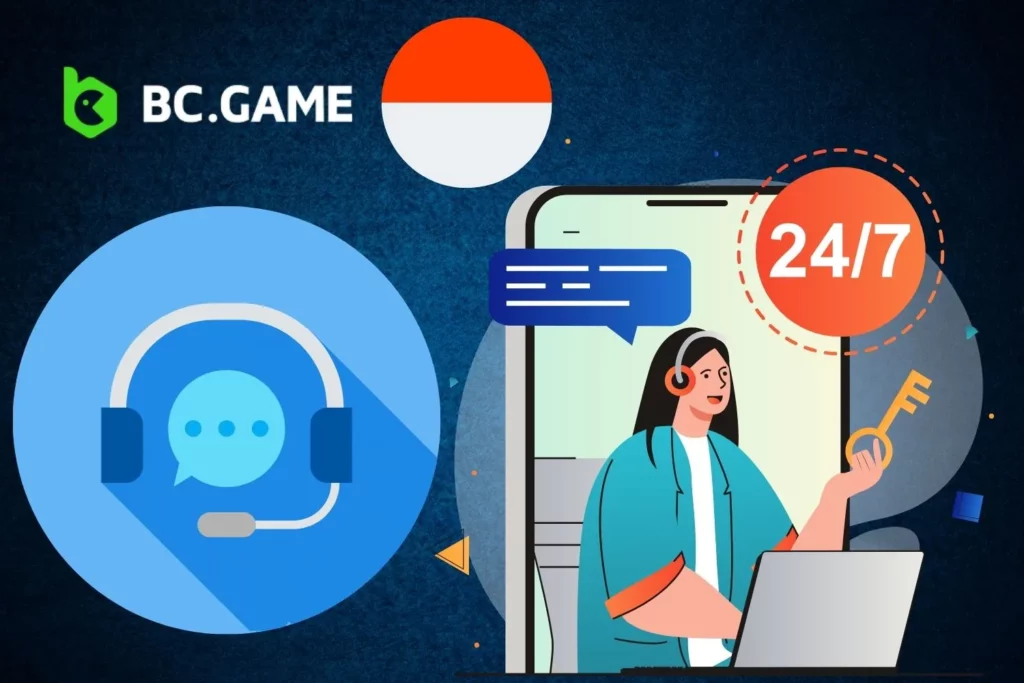 Customer Support for Indonesian Gamblers at BC Game