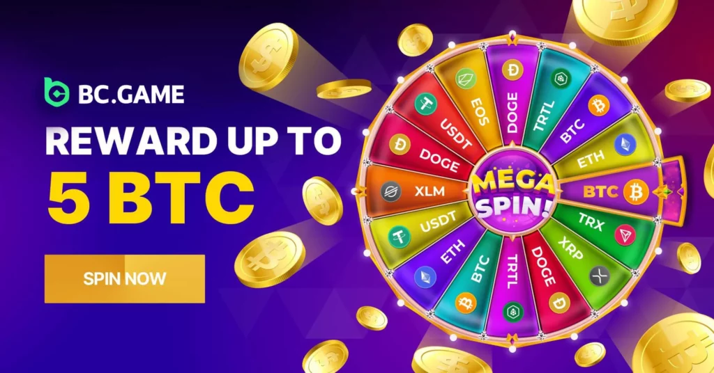BC Game bonus lottery