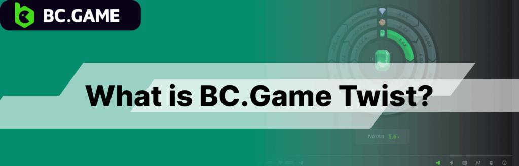 An exclusive BC Originals BC Game Twist